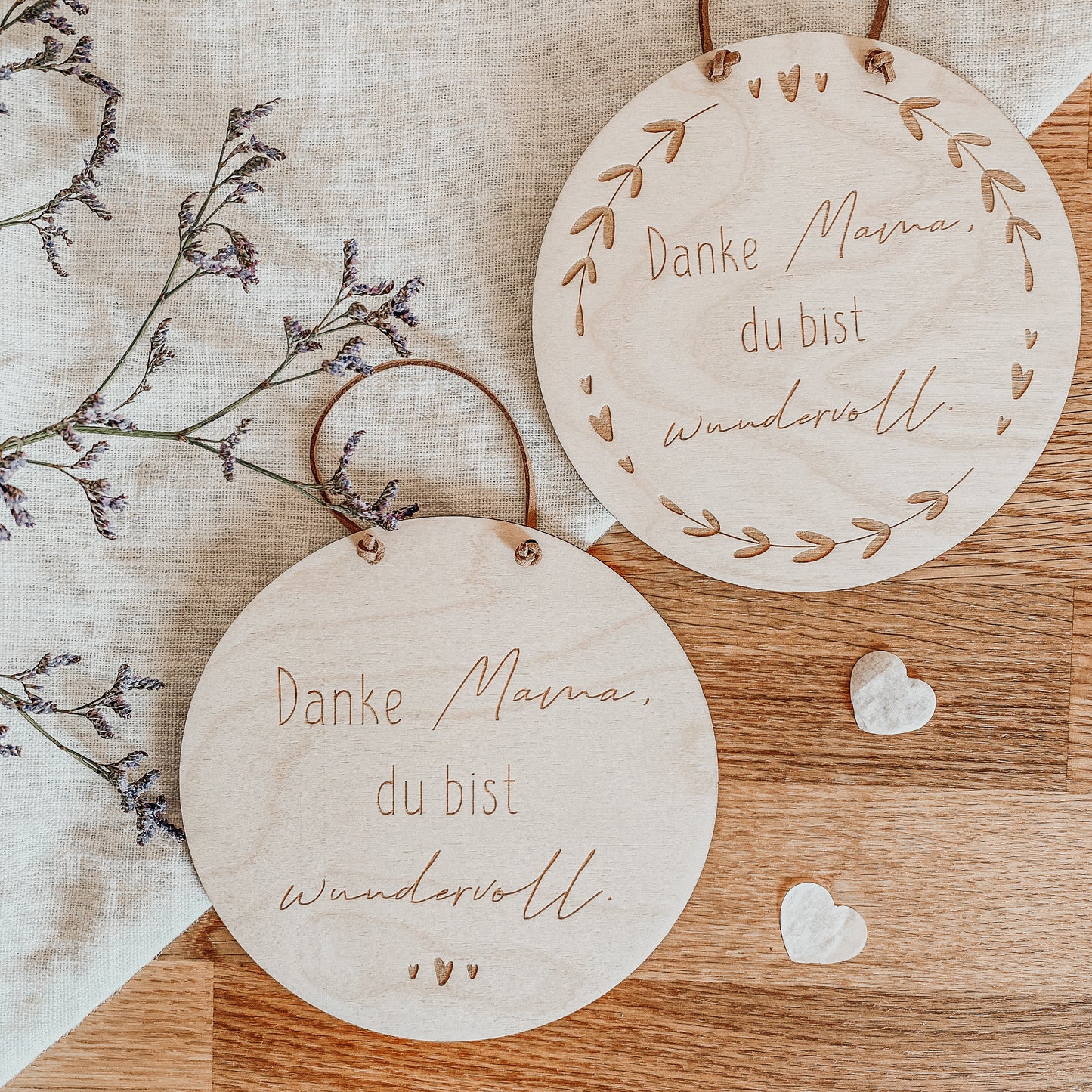 Schild Mama du bist wundervoll