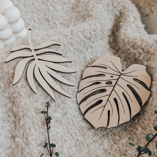 Baumschmuck Monstera Palme