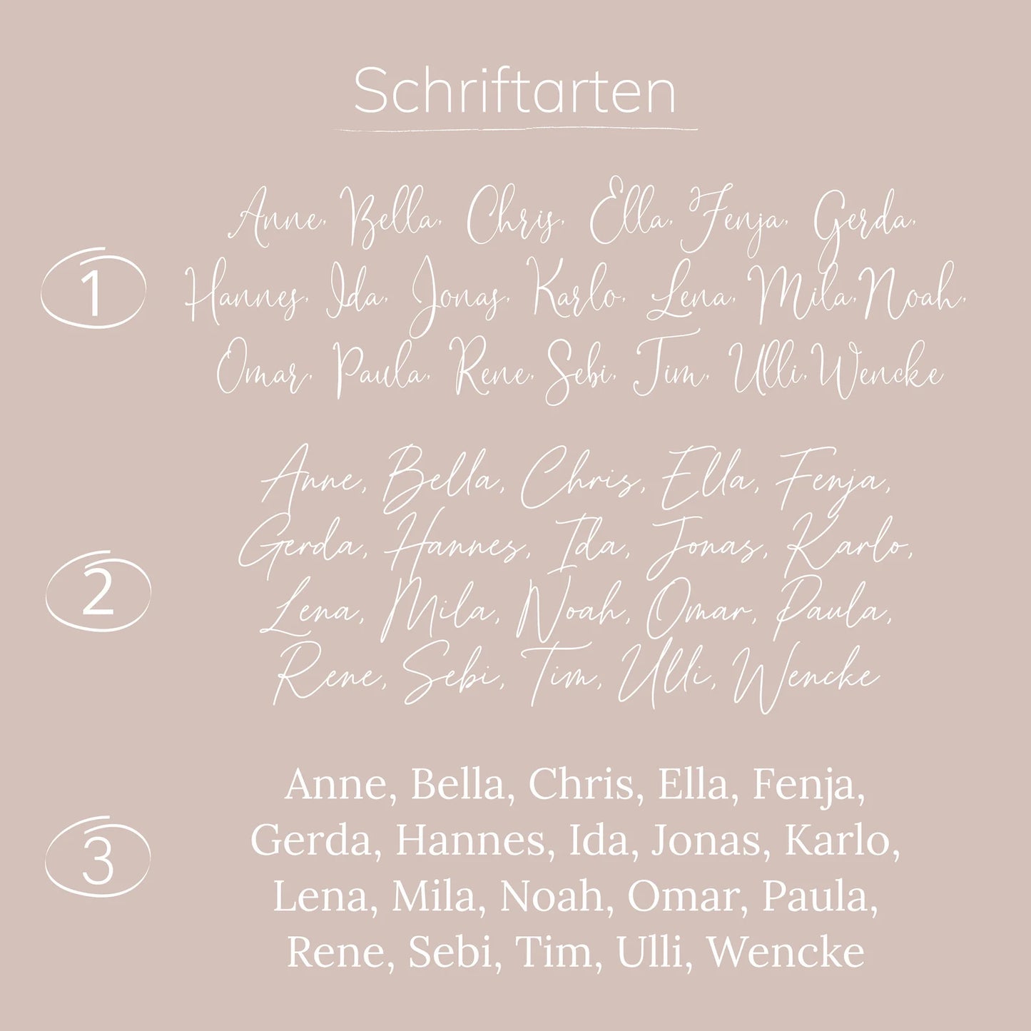 Personalisiertes Türschild aus Holz mit Familiennamen in verschiedenen Schriftarten und Blumen verzierung - Perfekte Türdeko als Geschenk z.B. zur Hochzeit oder Einweihung