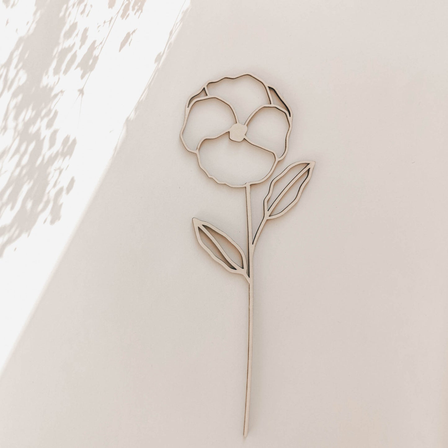 Wildblumen aus Holz